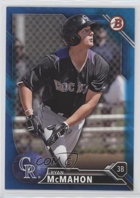 2016 Bowman Draft Top Prospects Blue 134/150 Ryan McMahon #BD-167 c8a