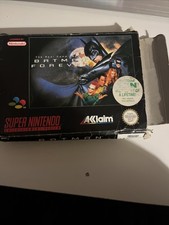 Batman Returns Super Nintendo SNES Game PAL Cart Boxed
