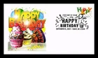 Dr Jim Stamps Happy Birthday First Day Of Issue Cover Panda Cachets 2021