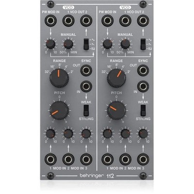 Behringer 112 Legendary Analog Dual VCO Module for Eurorack