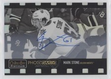 2020-21 O-Pee-Chee Platinum Photo Driven Rainbow Mark Stone #PD-20 Auto g0y