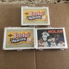 1992 Upper Deck Baseball Lot Of 3 Sets Heroes  Williams, Ryan, Morgan/BenchReds — photo 2