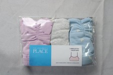 The Children's Place Girls 3-Pack Bralette DD6 Windflower Large (10/12) NWT