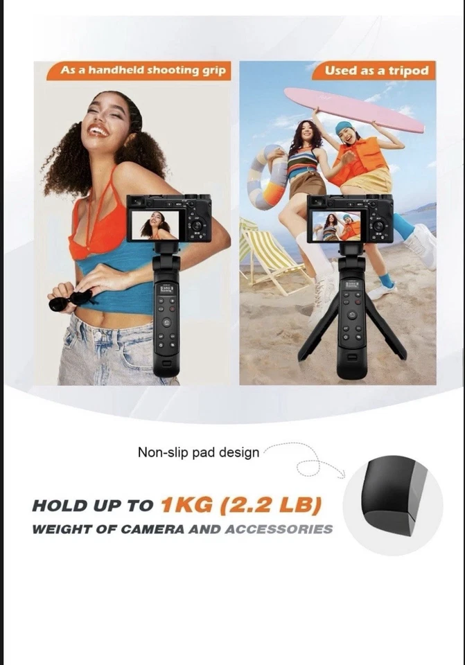 Trípode de agarre de disparo inalámbrico AODELAN con control remoto para cámaras SONY OLED Foto 2 de 3