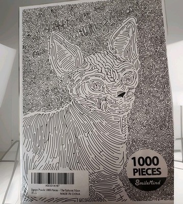 The Sphynx Maze 1000 Piece Jigsaw Puzzle 20''x28'' Smile Mind Original Art Read