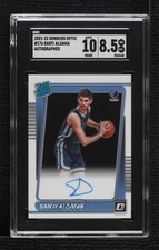 2021 Panini Donruss Optic Rated Rookie Signatures Santi Aldama SGC 8.5 Auto 0t16