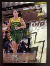 Sue Bird 2025 Panini National VIP Gold Pack Silver Prizm #11 Seattle Storm.