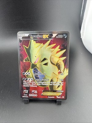 The Pokémon Company Tyranitar EX Full Art Holo XY 91/98 180 HP English