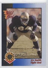 1993 Wild Card Field Force Gold Irv Smith #WFF-54 Rookie RC 0h1. rookie card picture