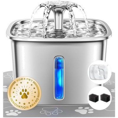 Innovation Award Winner Stainless Steel Cat Water