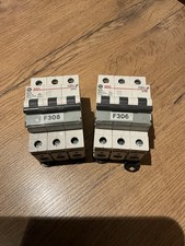 Automat bezpiecznika AEG / wyłącznik zabezpieczający przewody 3P B16A - 2 sztuki