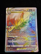 Pokémon TCG Hisuian Zoroark VSTAR (Rainbow) Lost Origin 203/196 Secret Rare on eBay