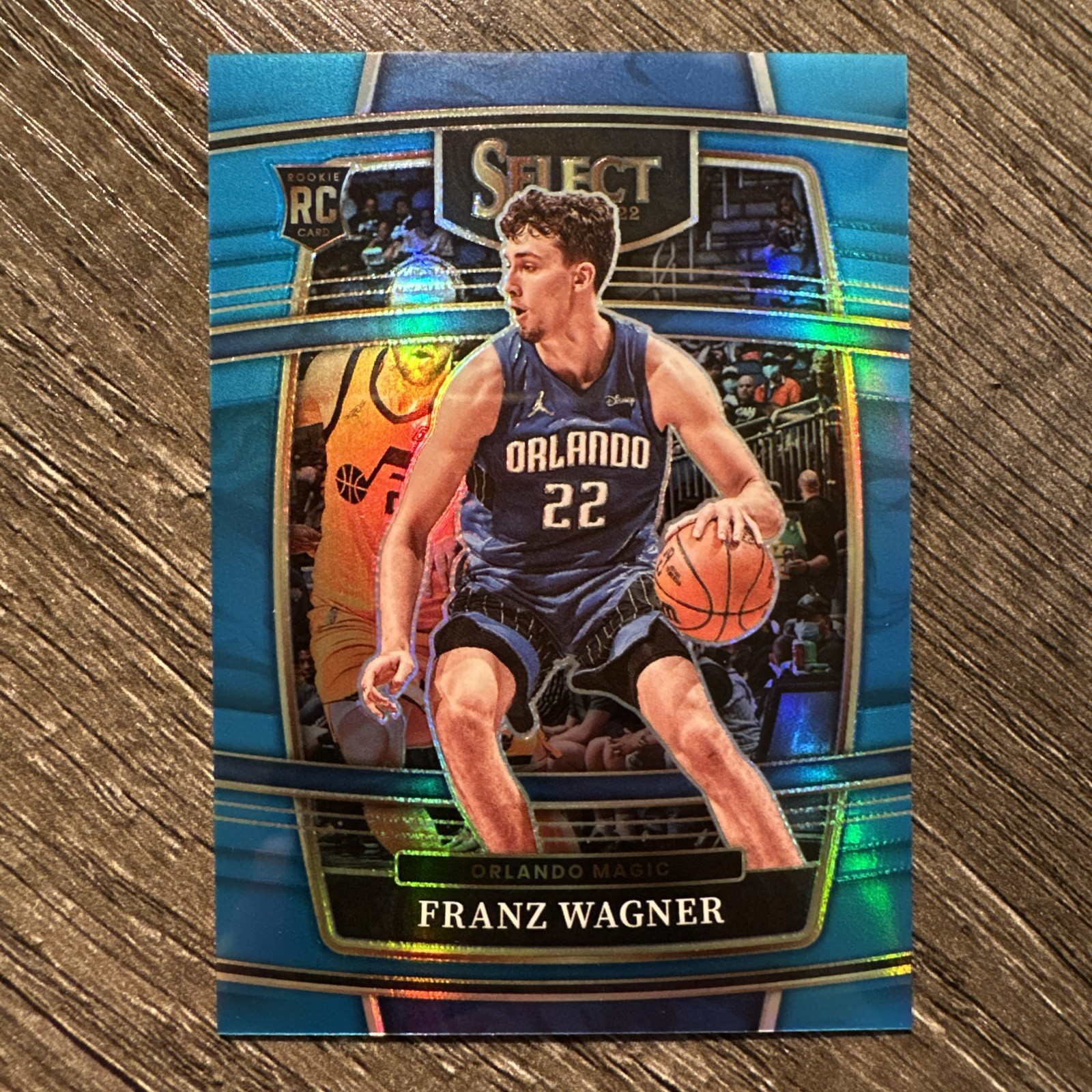 Franz Wagner 2021-22 Panini Select #15 Light Blue Prizm Rookie RC 261/299 Magic