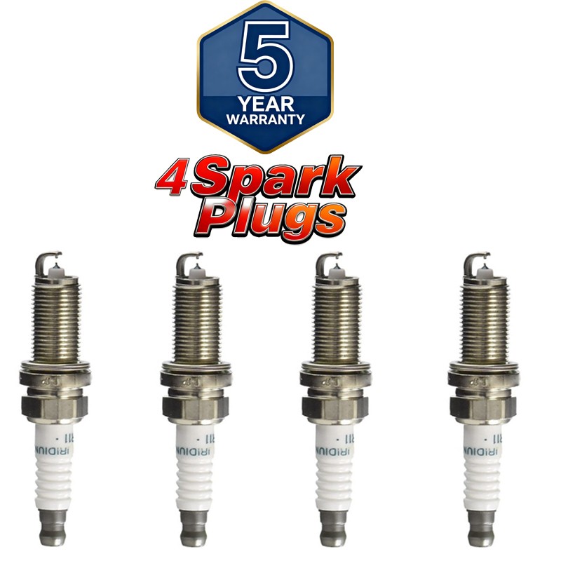 4X For Nissan Cube Versa Altima Sentra 22401-JD01B XE20HR11 Iridium Spark Plug