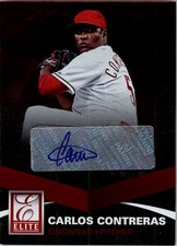 2015 Elite 21st Century Signatures #85 Carlos Contreras Auto - BB