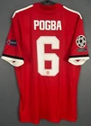 PAUL POGBA MEN FC MANCHESTER UNITED 2017/2018 UEFA SOCCER FOOTBALL SHIRT SIZE XL