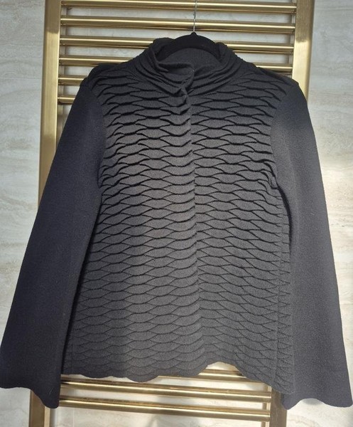 Women Armani Collezioni Sweater Black Wool 36 / S