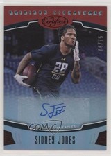 2017 Certified Gridiron Signatures Mirror Red 74/75 Sidney Jones #GS-SJ Auto 1u6