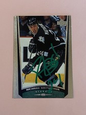 Richard Matvichuk 1998-99 Upper Deck IP Auto Autograph #2