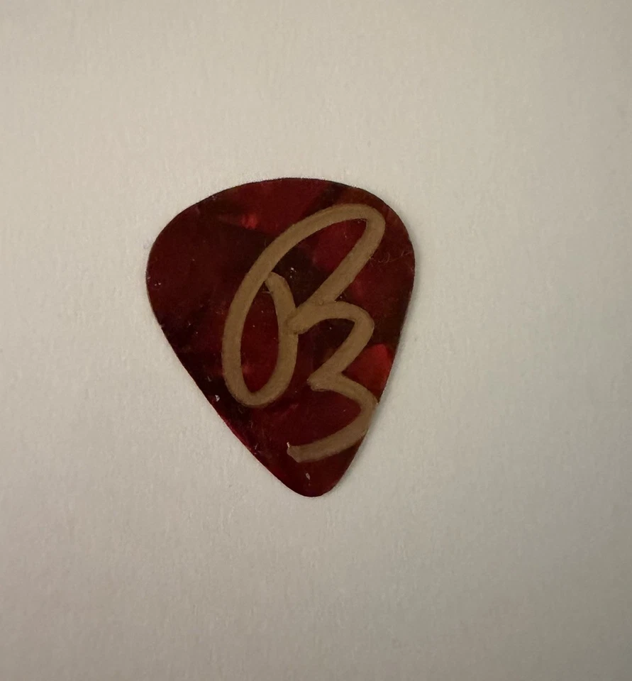Linkin Park band Autographed Signed Guitar Pick - Brad Delson - Image 1 of 1