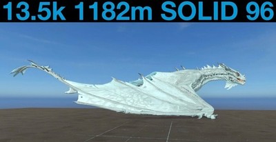 TOP STATS 13.5k 1182m Solid 96 Fire Wyvern Ark Survival Ascended PVE ASA