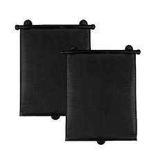 2 Pack Roller Car Side Window Sun Shade, Retractable Car Window Shade large