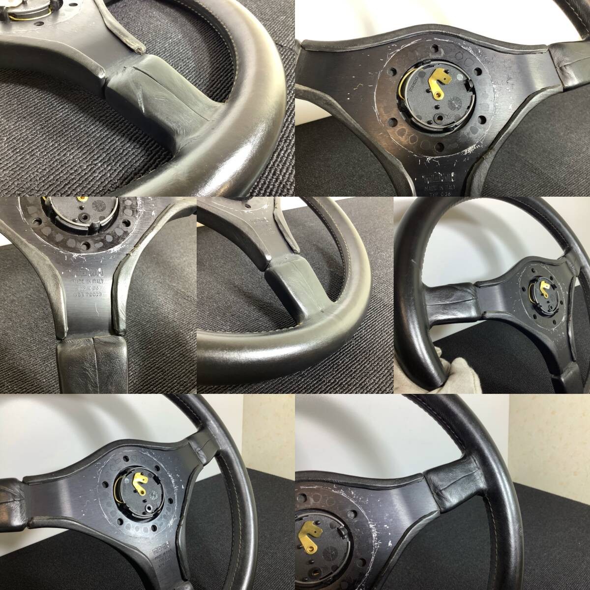 MOMO MASTER 360mm Steering Wheel Mazda JDM NA NB FC FD Nissan R32