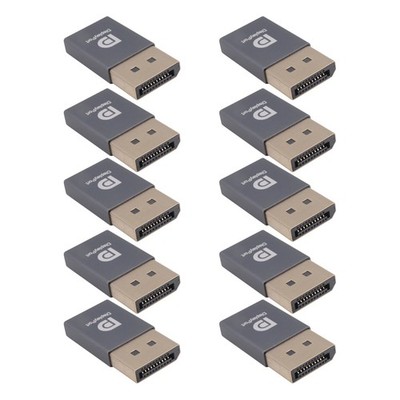 10 Stück 4K Displayport Dummy Plug DP Virtual Display Adapter T9C94140