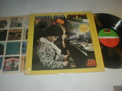 Roberta Flack FIRST TIME Monarch LP 1969 Shrink Hype Female Soul Funk Pop TOP-40