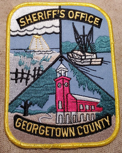 SC Georgetown County South Carolina Sheriff Patch