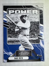 2021 Panini Absolute - Power Babe Ruth #PO-1 Green