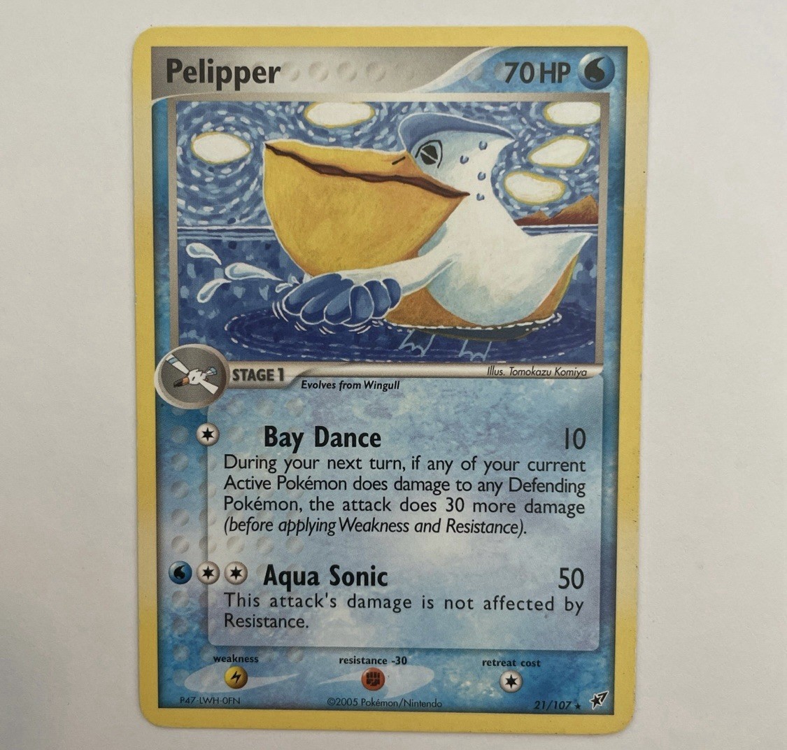 Pelipper 21/107 Pokémon TCG Card