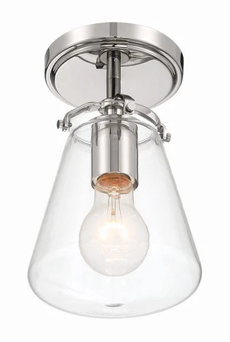 Crystorama Lighting Group VSS-7002_CEILING Voss 6"W Semi-Flush - Nickel - Picture 5 of 12