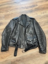 Giacca moto vintage Schott Perfecto anni 60 una stella taglia 40