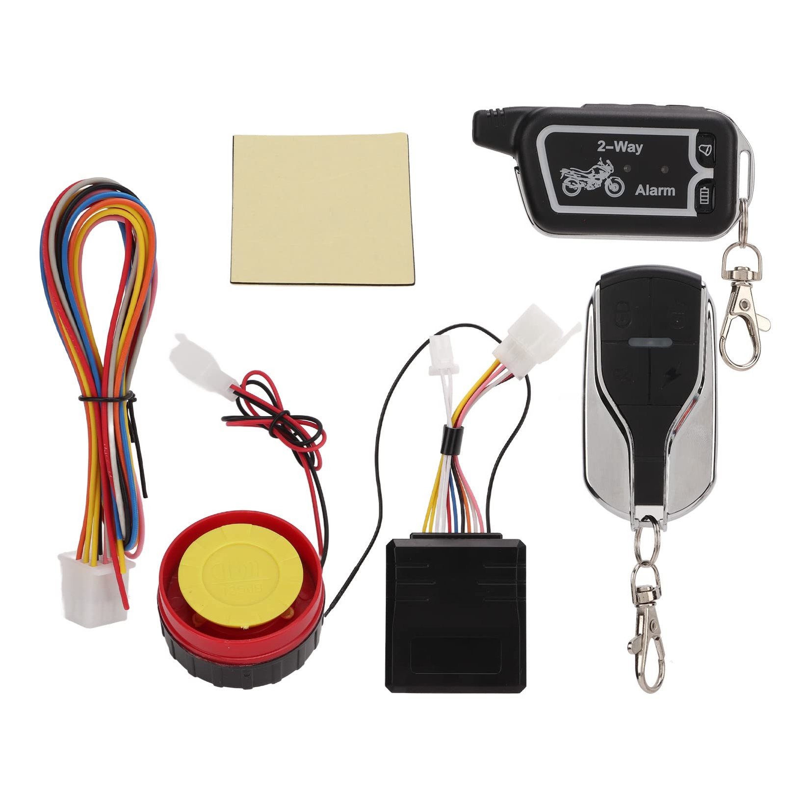 Motorcycle Alarm System & Remote Start, LCD, Anti-Theft, Vibration, Energy Sa...