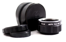 PENTAX M42 MOUNT SUN AUTO-TELE-UP MODEL P 2X TELECONVERTER CAMERA LENS MINT 