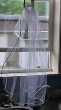 Bridal tiara with veil