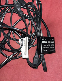 Sega Saturn MK-80000A, Controller, Not For Resale Games & Arcade Gun - TESTED