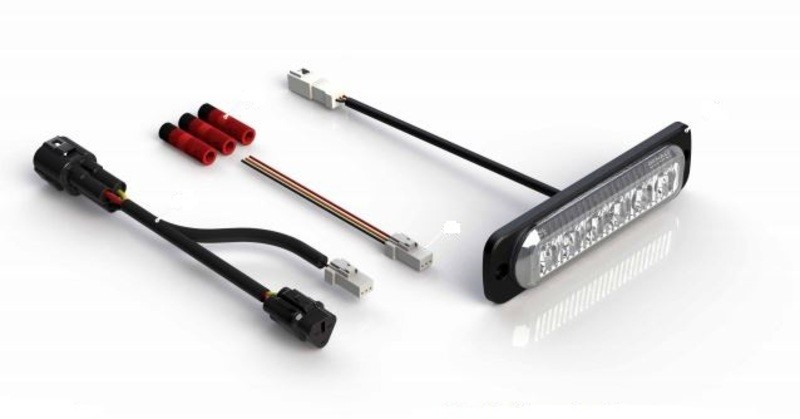 Feu de jour DENALI DRL blanc optique additionnelle moto LED