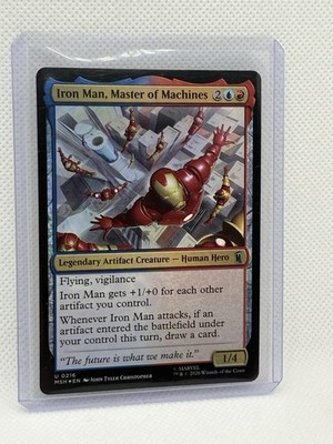 Iron Man, Master of Machines (FOIL) Marvel Super Heroes 0216
