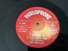 The Beatles Single 33 RPM Speed Vinyl Records for sale | eBay