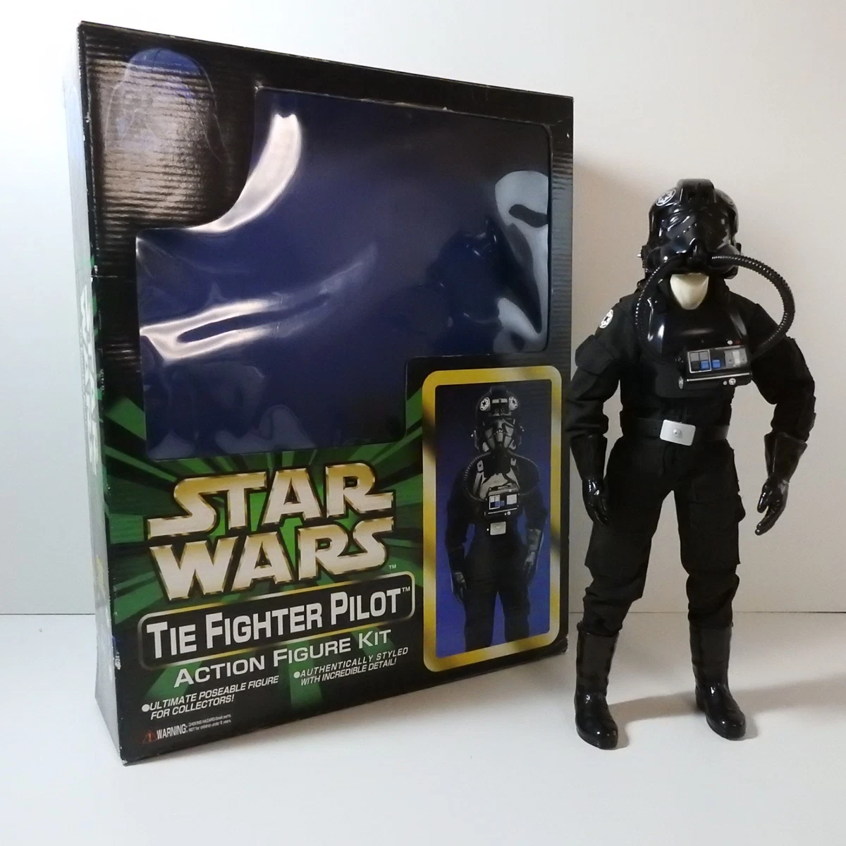 TOMY TIE Fighter Pilot Star Wars TV, Movie & Video Games Action