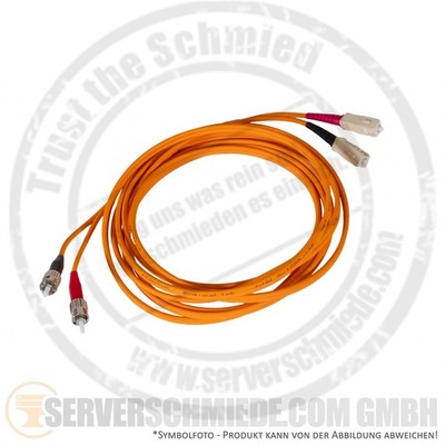 LWL 2,80m Glasfaser-Kabel Generic LC Duplex ST Duplex 2x 1G50/125