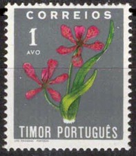 ZAYIX Timor 260 MNH fleurs Portugal et colonies 072822S72M