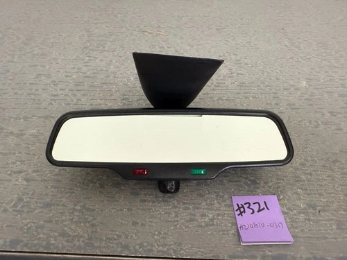 1997 Mercedes W202 C-Class C280 OEM Rear View Mirror Manual DIM + Alarm #321