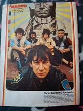 Eric Burdon,Animals band,Pin Up,From German Magazine Bravo,SizeA/4,1 Page 