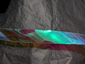 Apatico Duality Holographic Shift PVC Halter Harness Medium