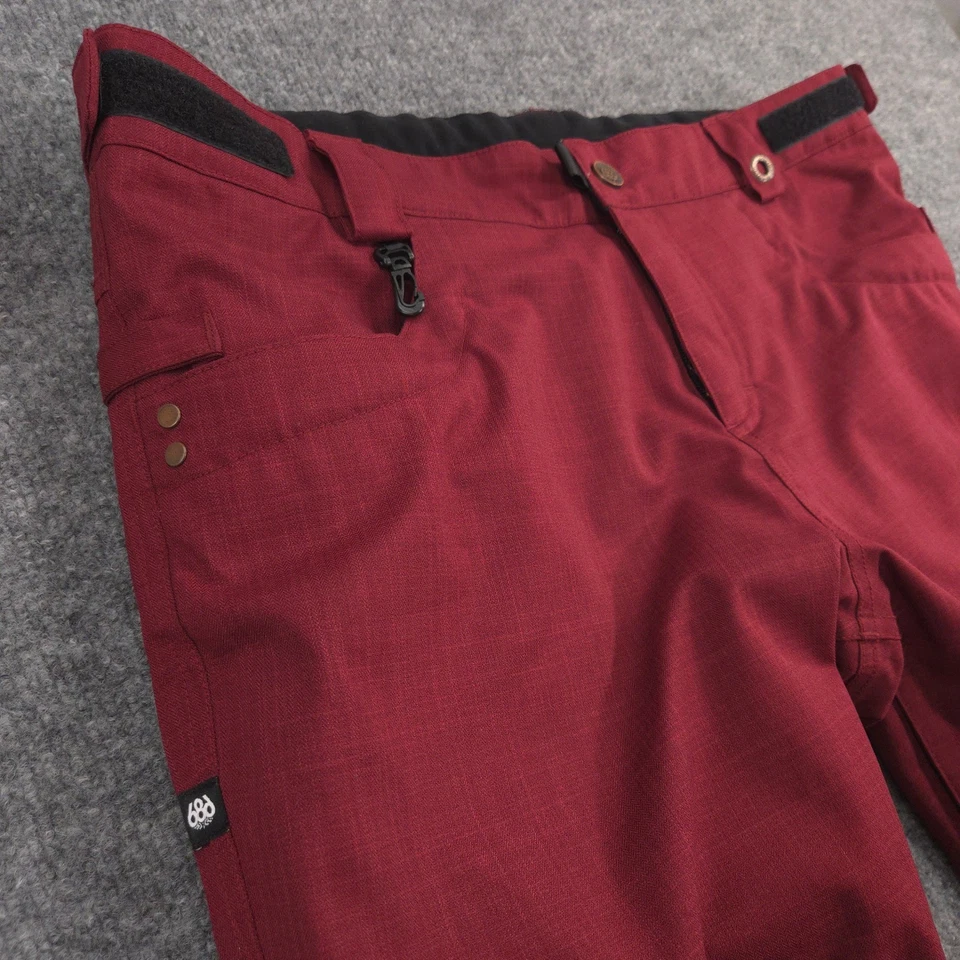 Pantalones aislantes 686 Patron para mujer XL borgoña snowboard esquí impermeables térmicos Foto 3 de 4