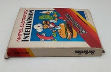Intellivision Burger Time Gioco su Cartuccia Cartridge con Scatola Leggi descriz
