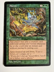 Aluren エンチャントメント Mtg Aluren 4 for sale | eBay